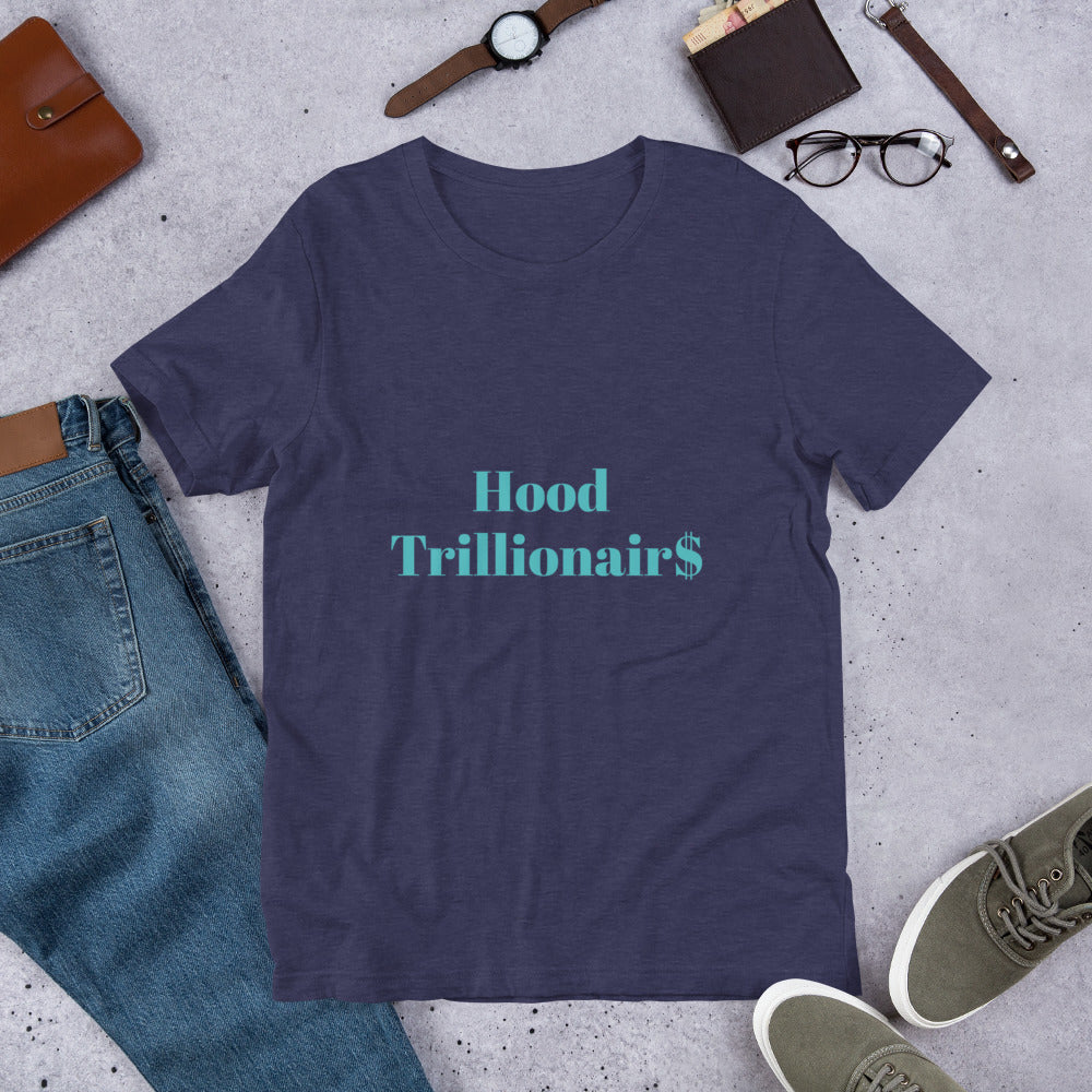 Short-sleeve “Hood Trillionair$“ unisex t-shirt