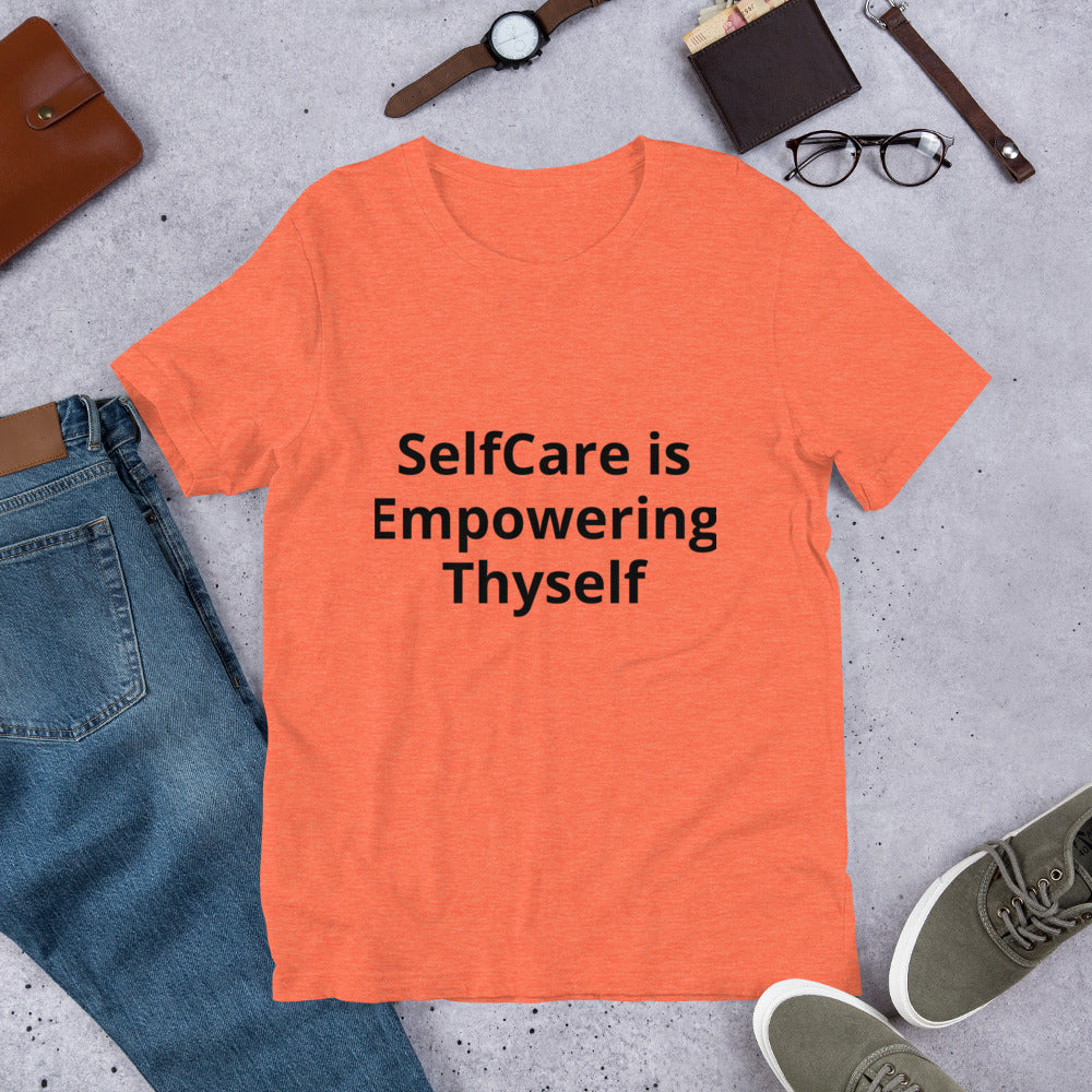 Short-Sleeve “Self Care” Unisex T-Shirt