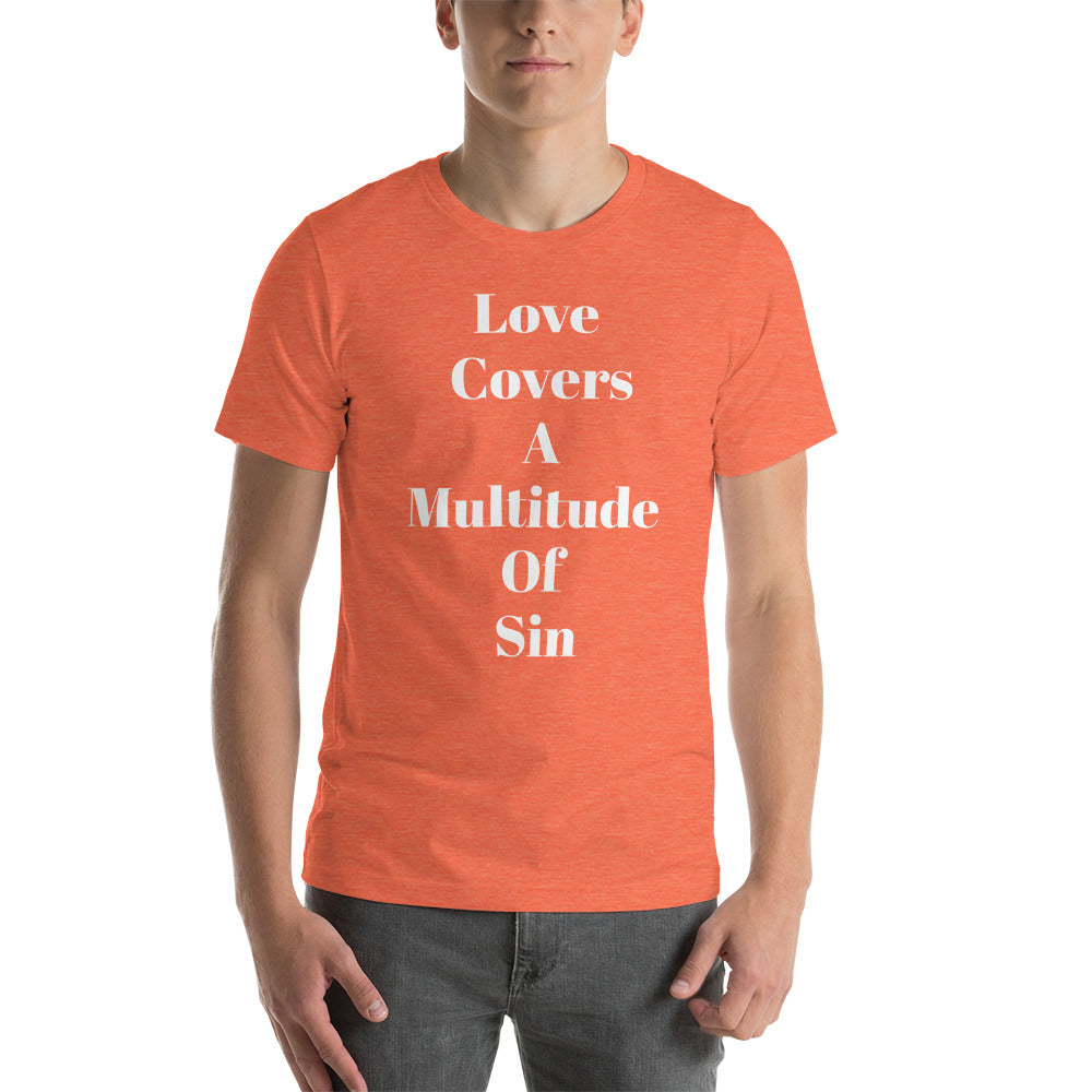 “Love Covers”  t-shirt