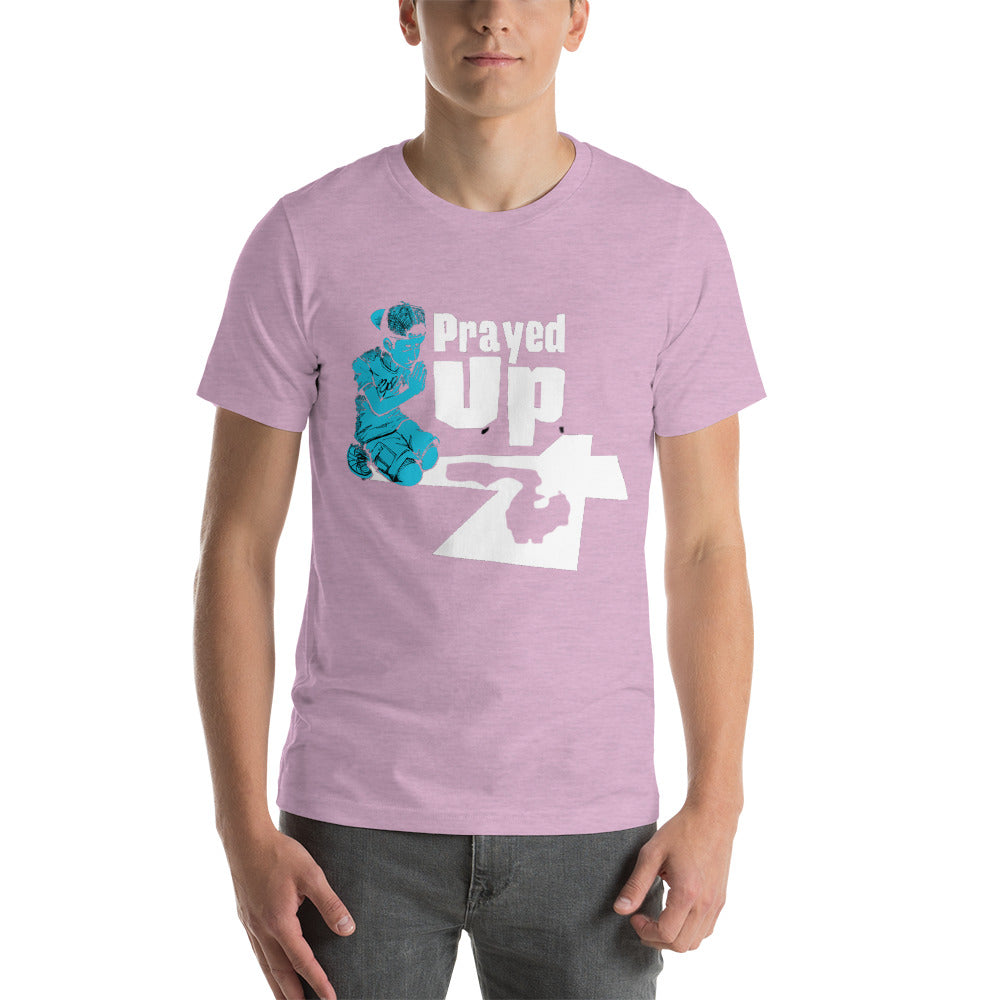 Short-Sleeve Unisex “No Back Prayed Up Boy” T-Shirt