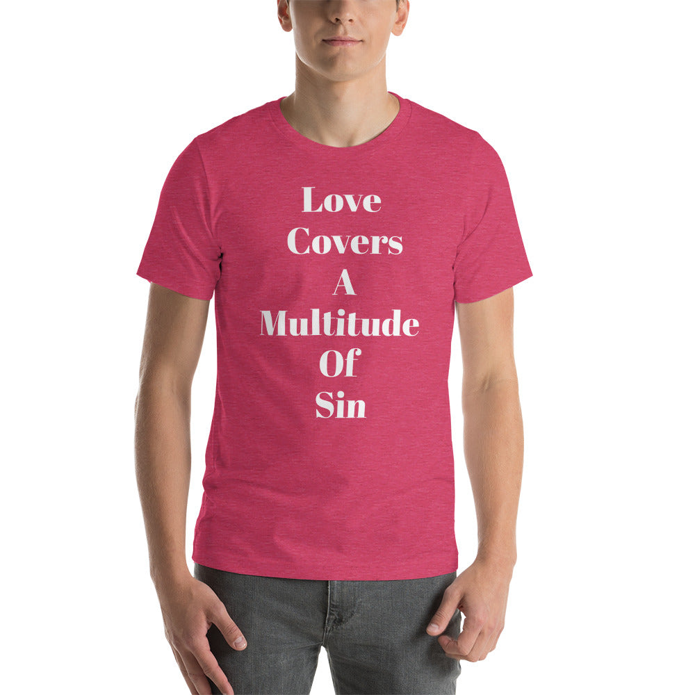“Love Covers”  t-shirt