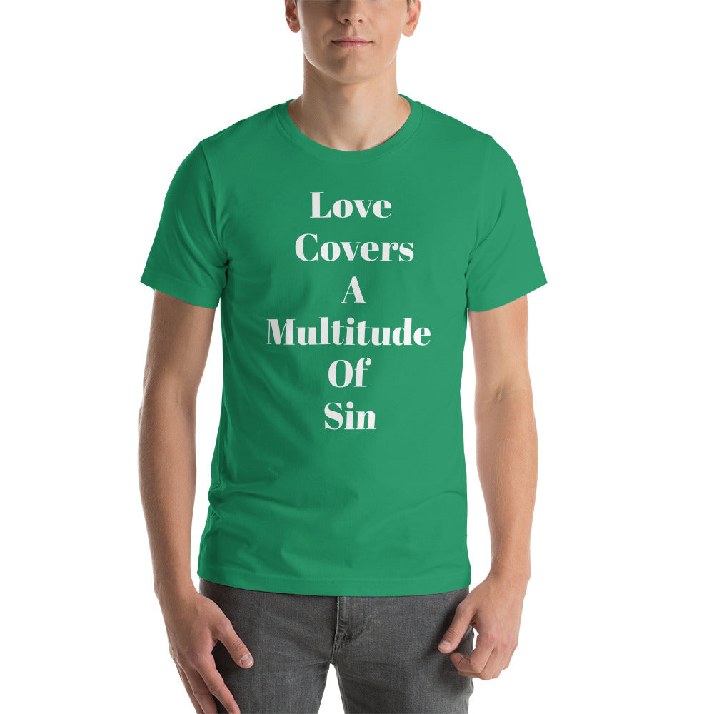 “Love Covers”  t-shirt