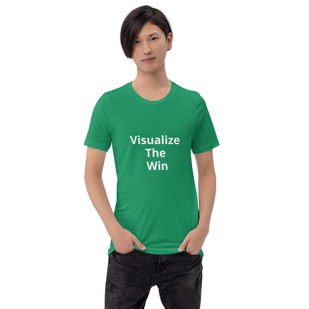 “Visualize The Win”Unisex t-shirt