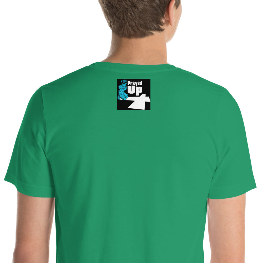 Short-sleeve “Pushing Prayer”t-shirt