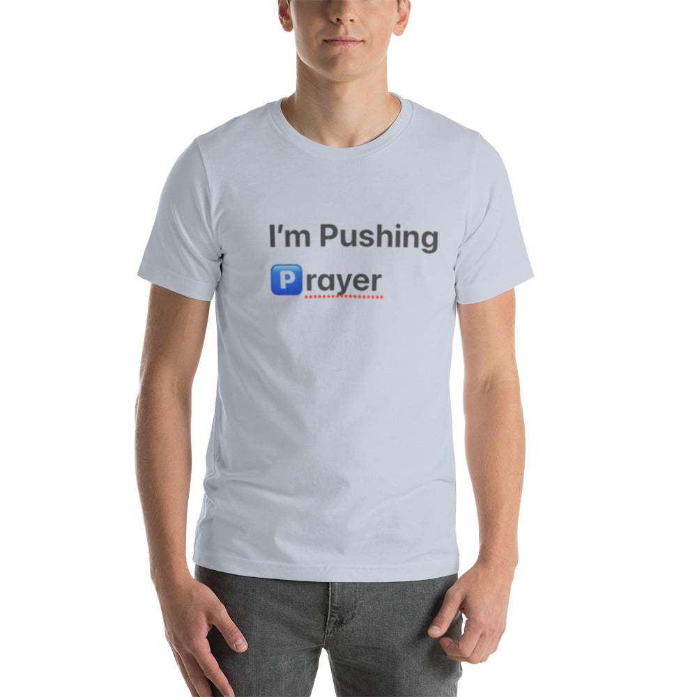 Short-sleeve “Pushing Prayer”t-shirt