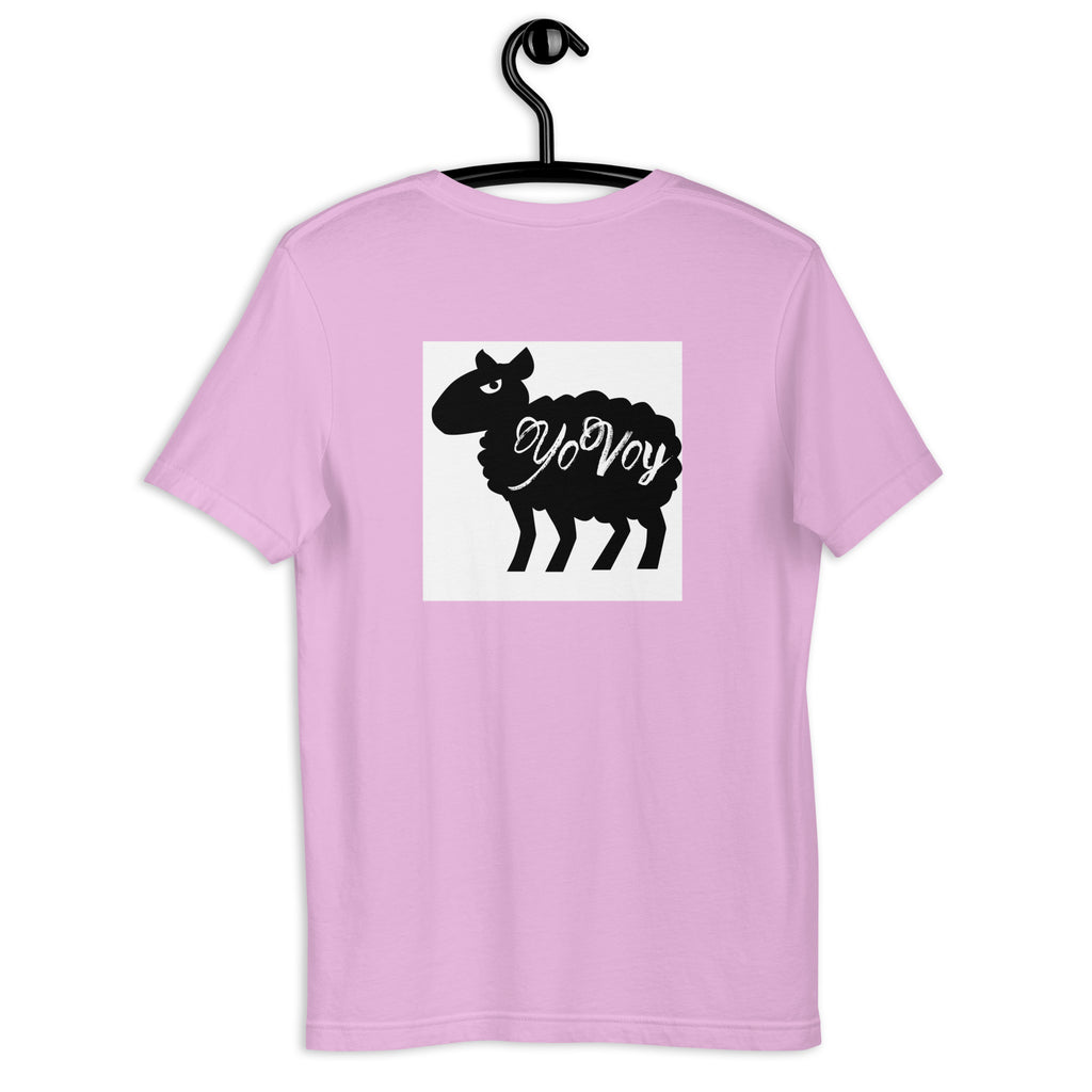 “IAMYOVOYSHEEP” Unisex t-shirt
