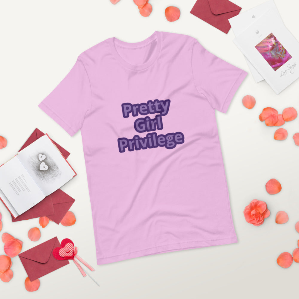 Short-Sleeve “Pretty Girl P” Unisex T-Shirt