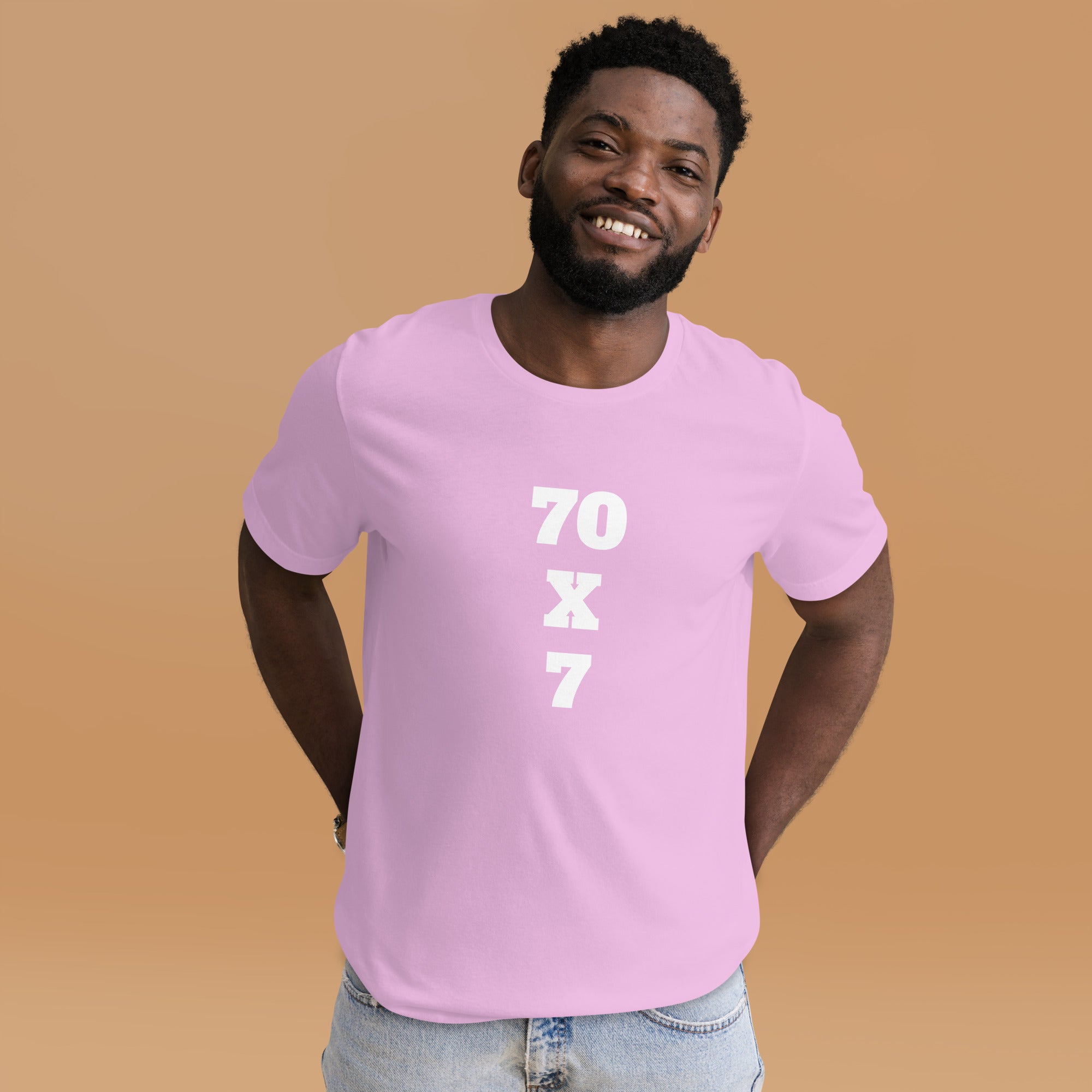 “70x7 Forgiveness” Unisex t-shirt
