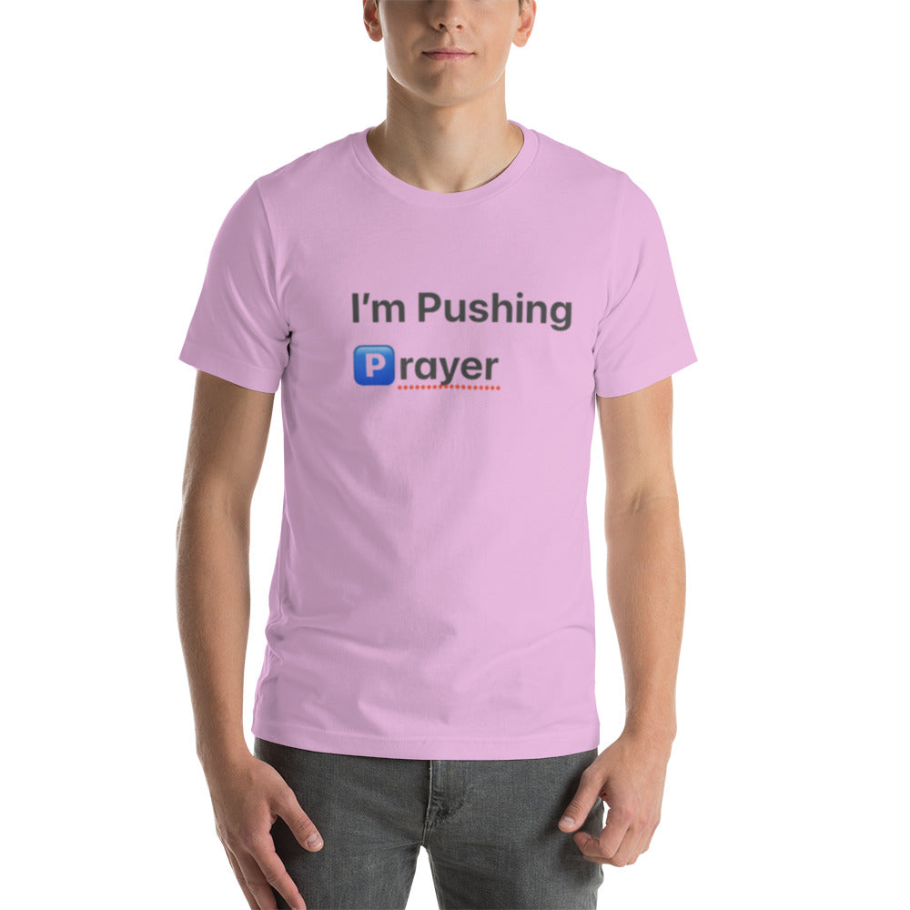 Short-sleeve “Pushing Prayer”t-shirt
