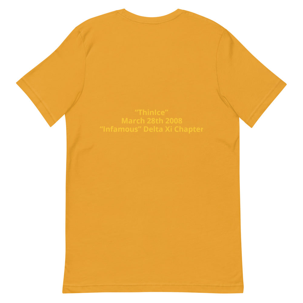 Short-Sleeve Unisex “ThinIce2008”T-Shirt