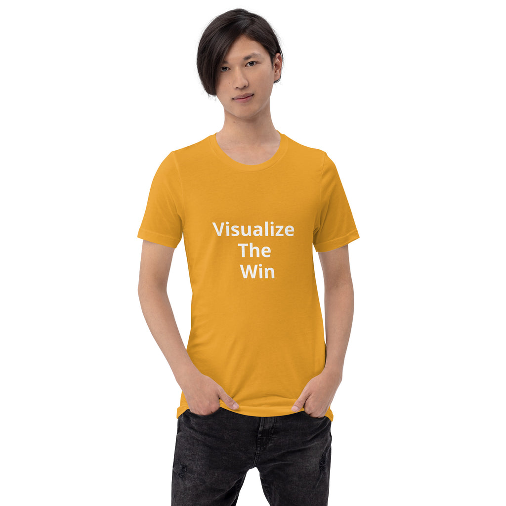 “Visualize The Win”Unisex t-shirt