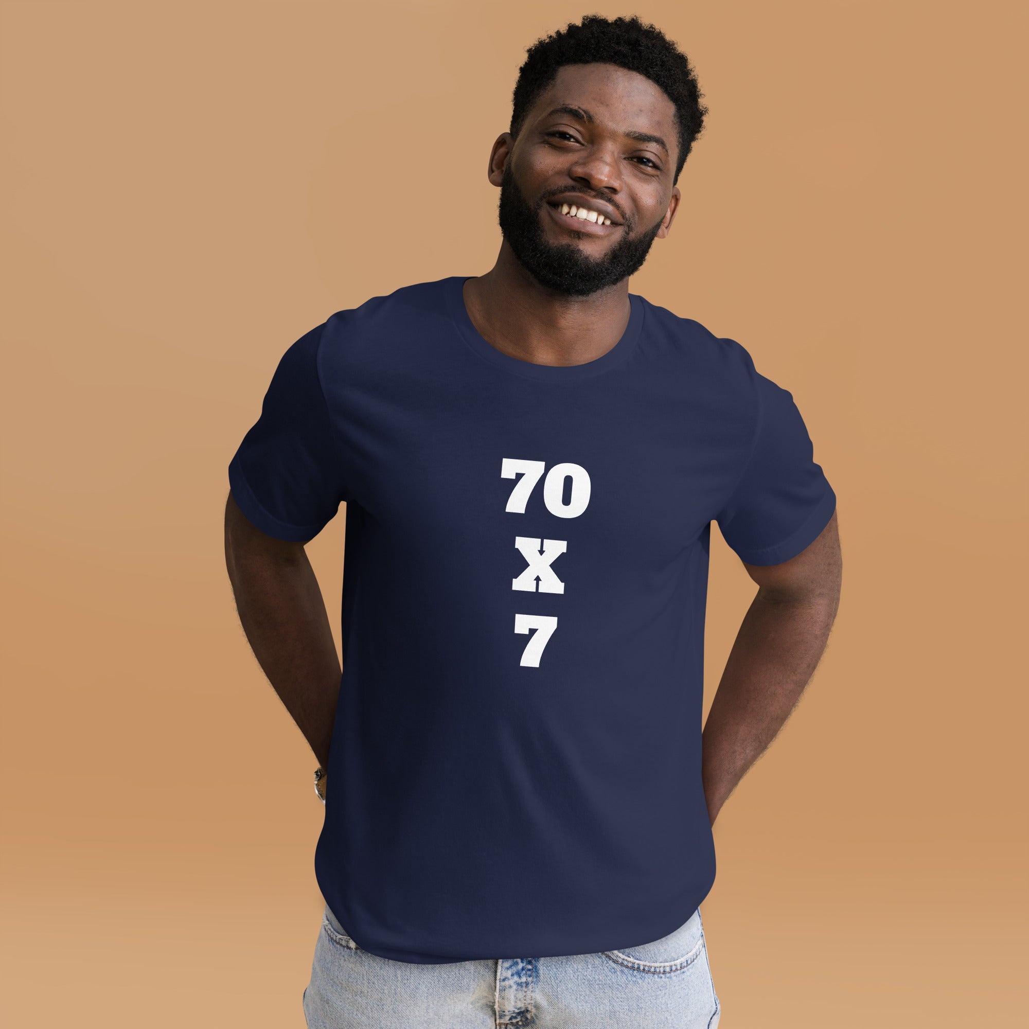 “70x7 Forgiveness” Unisex t-shirt