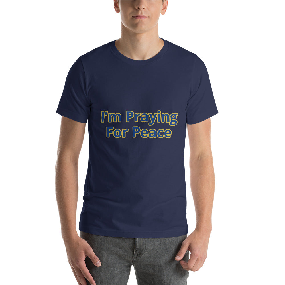 Short-Sleeve “Praying for Peace” T-Shirt
