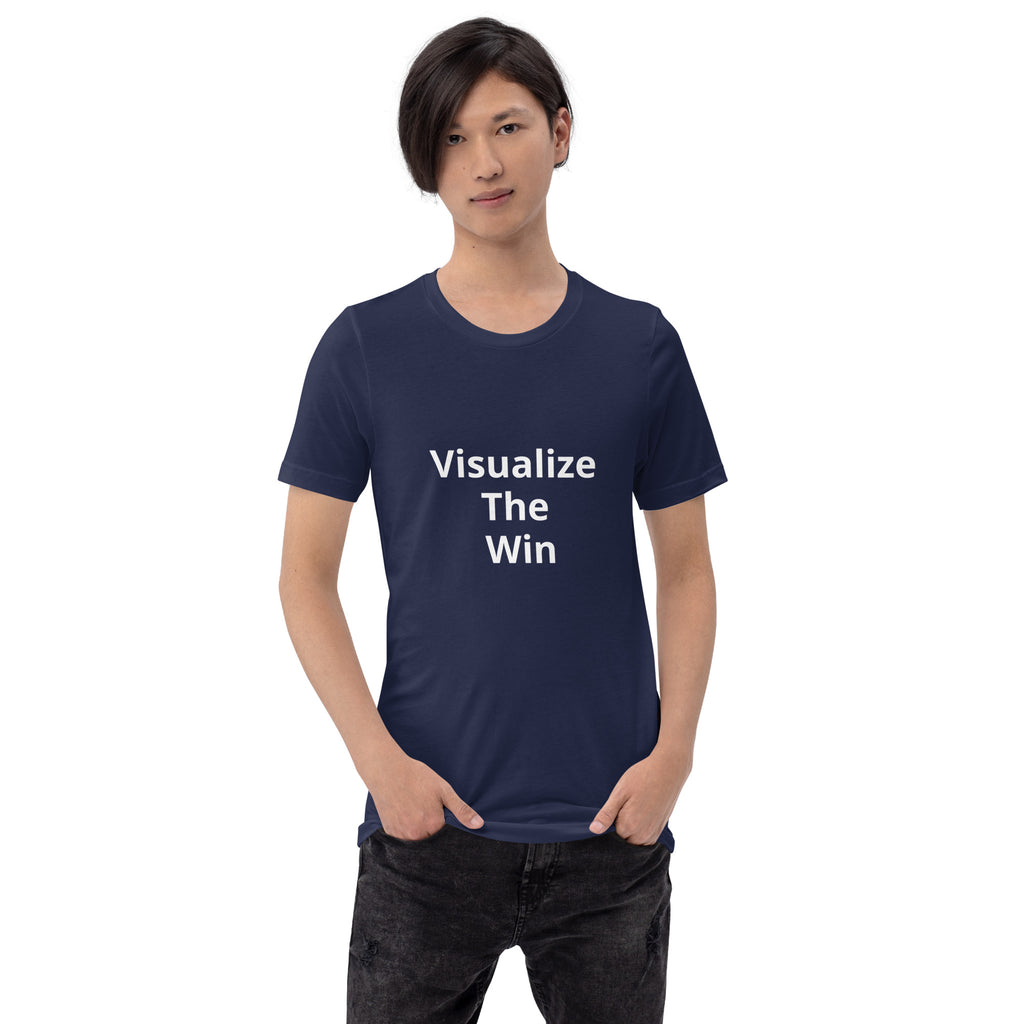 “Visualize The Win”Unisex t-shirt