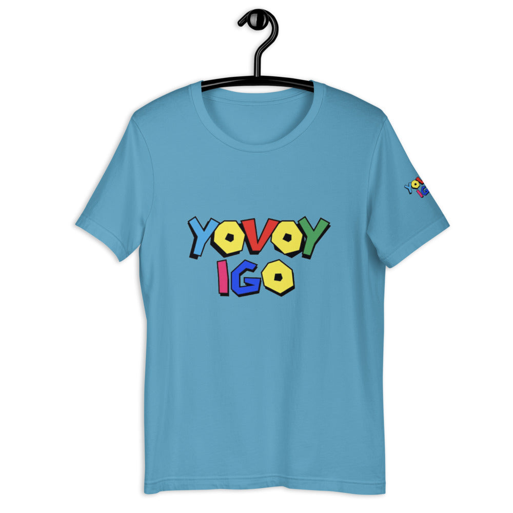 Short-Sleeve Unisex “Colorful YOVOY IGO”T-Shirt