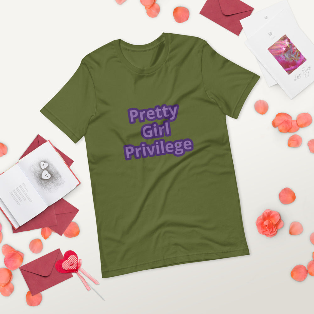 Short-Sleeve “Pretty Girl P” Unisex T-Shirt