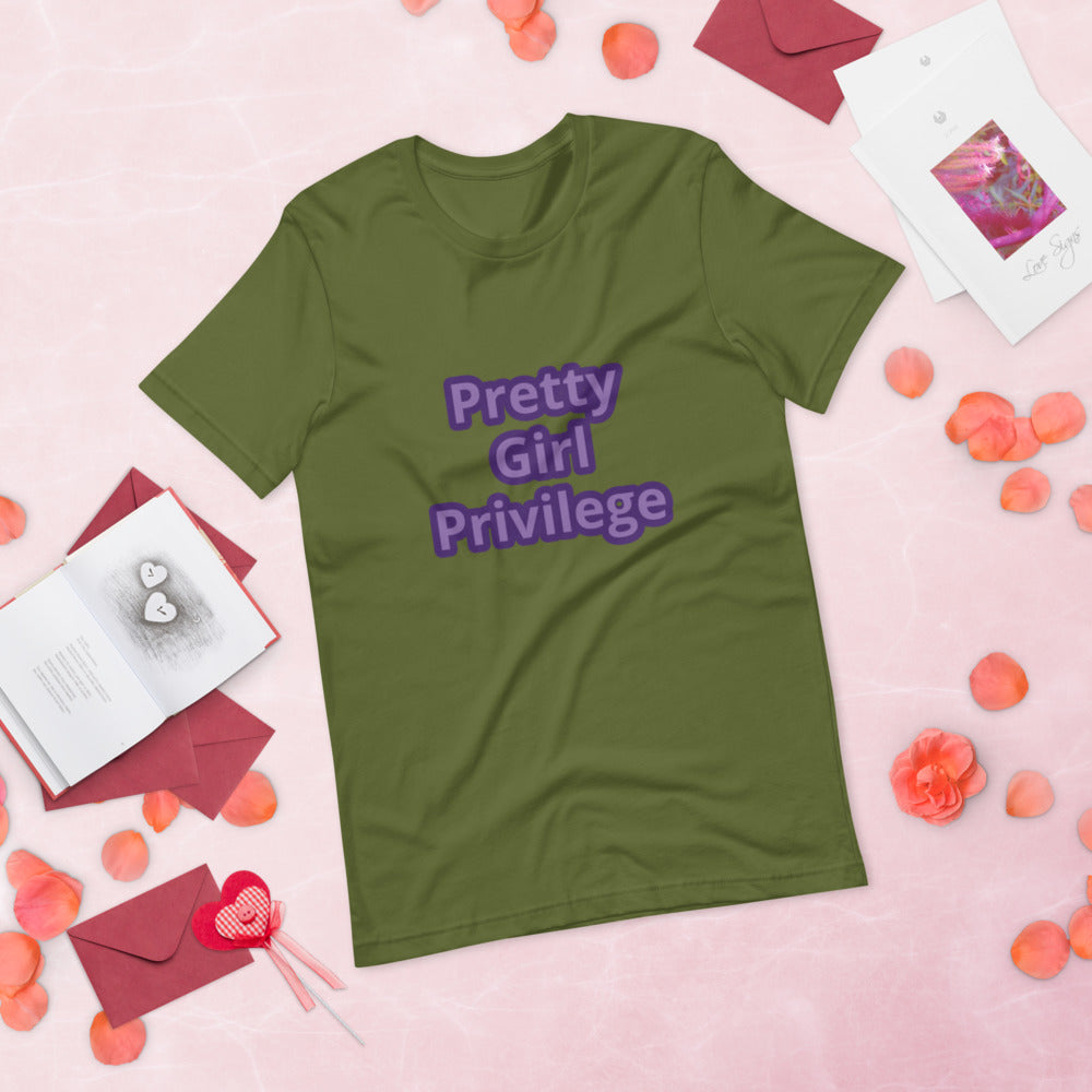 Short-Sleeve “Pretty Girl P” Unisex T-Shirt