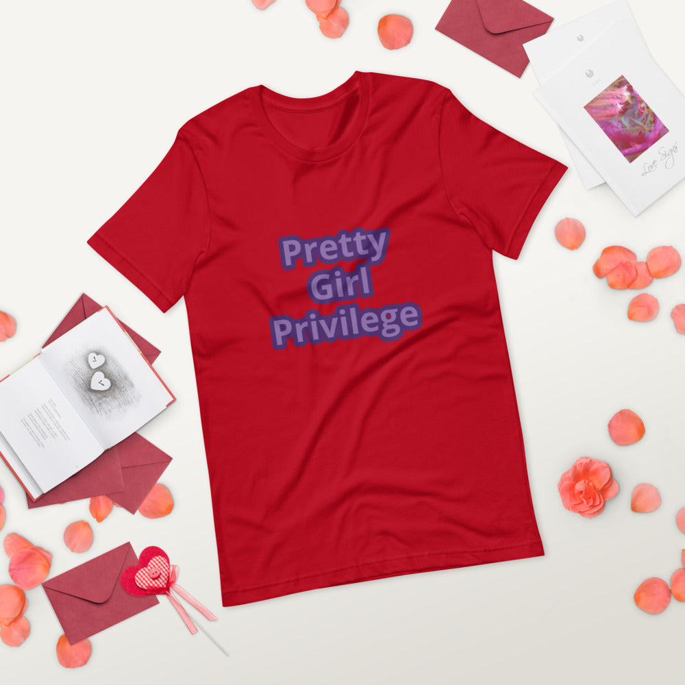 Short-Sleeve “Pretty Girl P” Unisex T-Shirt