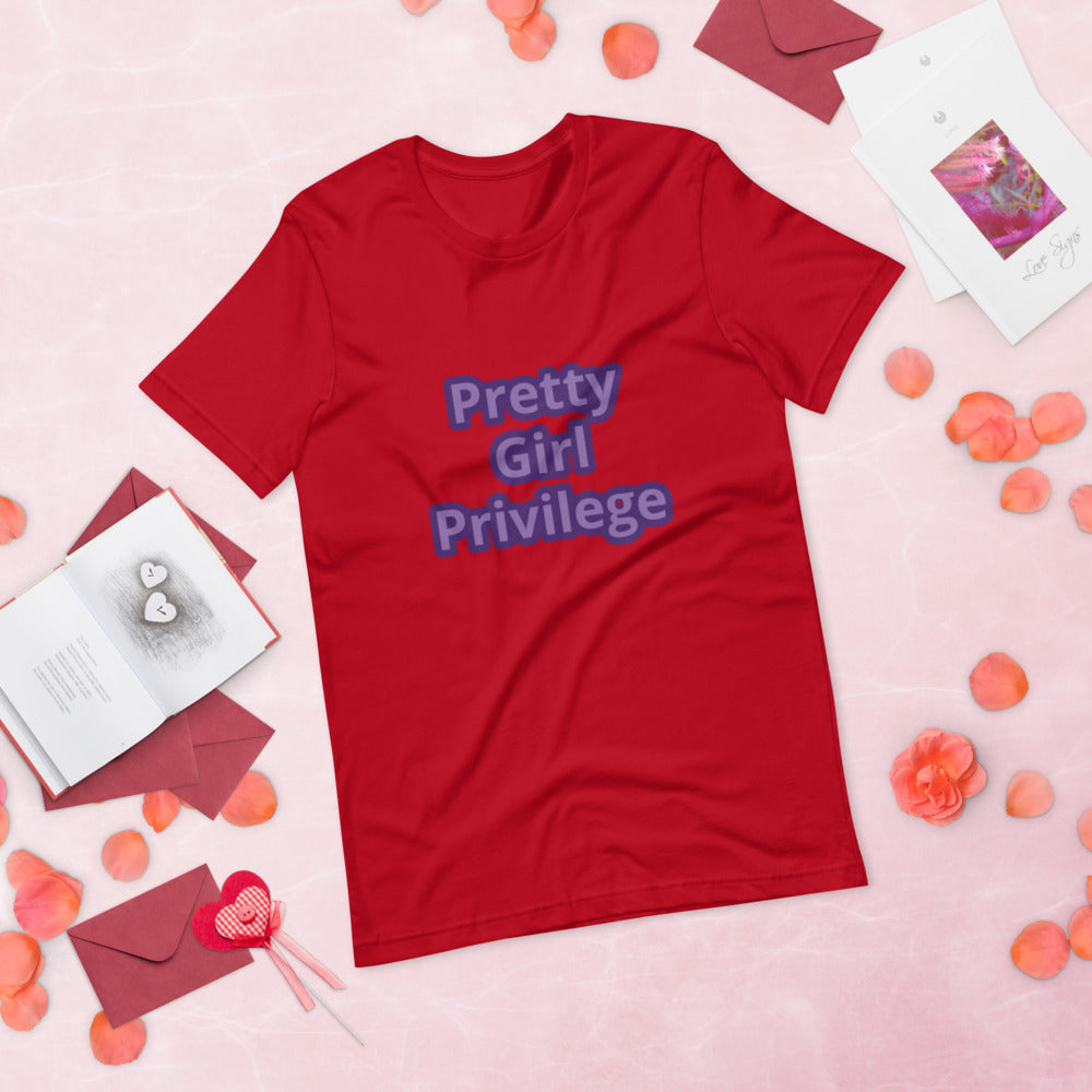 Short-Sleeve “Pretty Girl P” Unisex T-Shirt