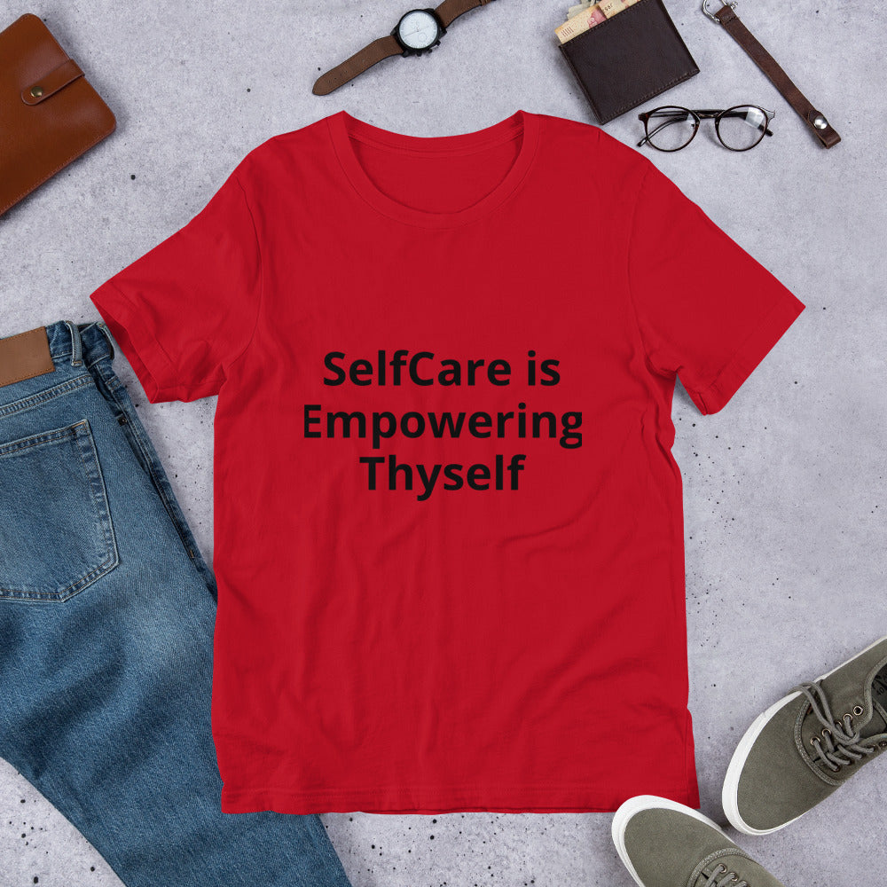 Short-Sleeve “Self Care” Unisex T-Shirt
