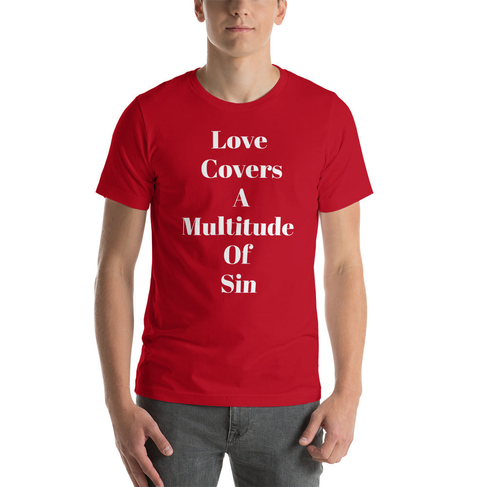 “Love Covers”  t-shirt
