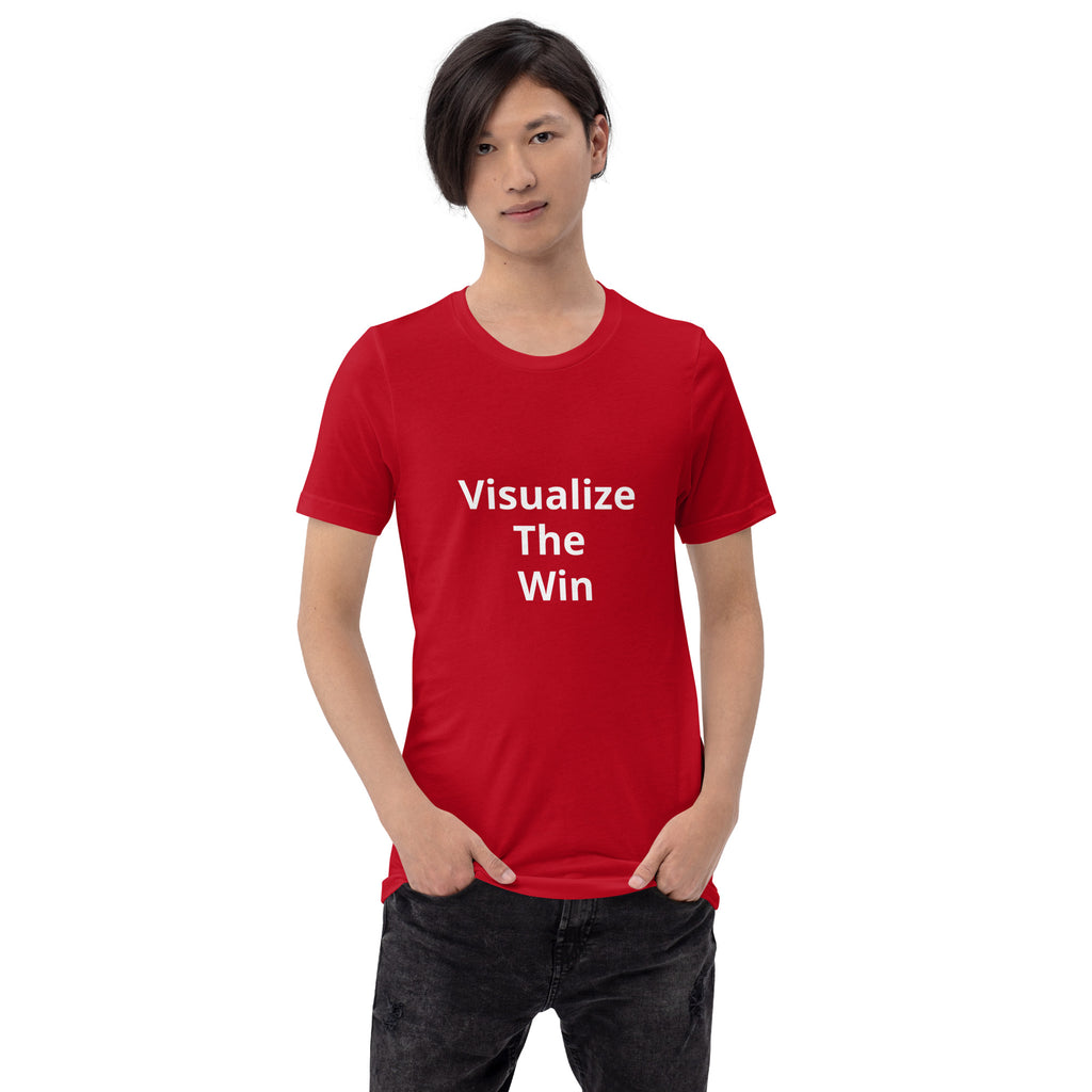 “Visualize The Win”Unisex t-shirt
