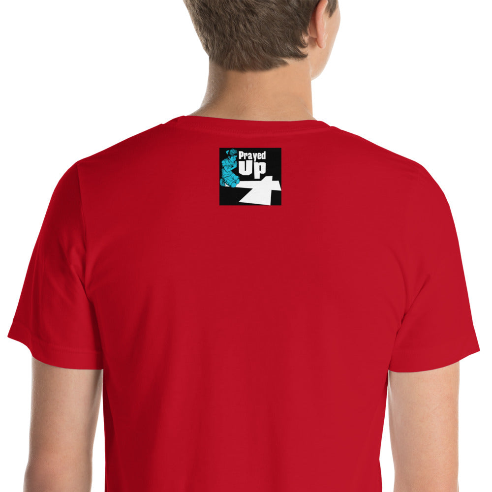 Short-sleeve “Pushing Prayer”t-shirt