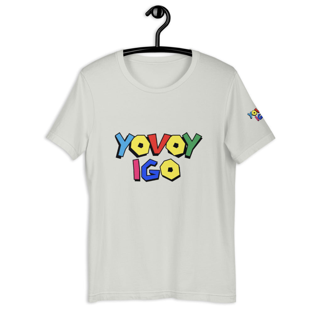 Short-Sleeve Unisex “Colorful YOVOY IGO”T-Shirt