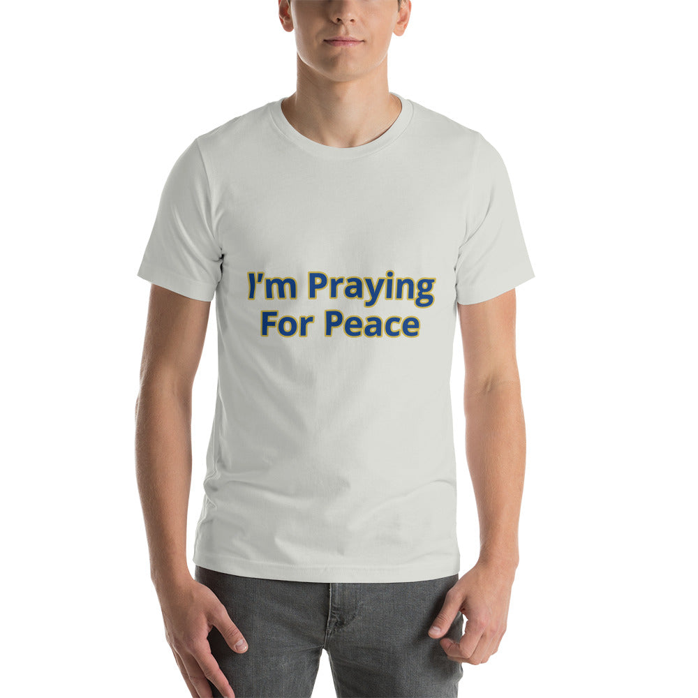 Short-Sleeve “Praying for Peace” T-Shirt