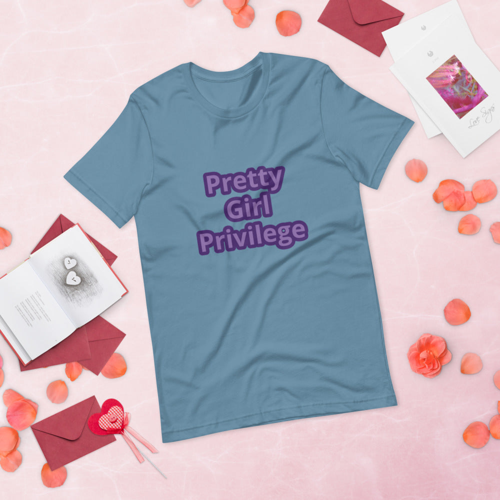 Short-Sleeve “Pretty Girl P” Unisex T-Shirt