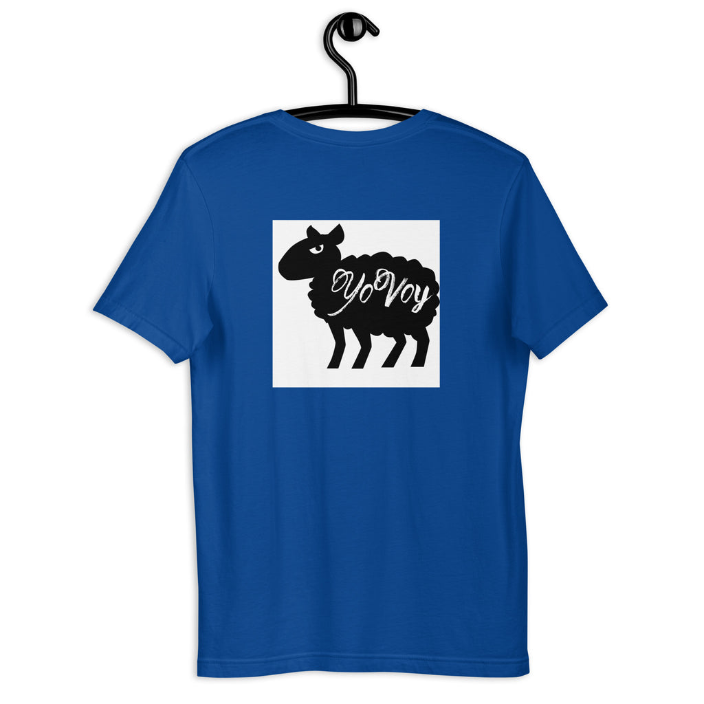 “IAMYOVOYSHEEP” Unisex t-shirt