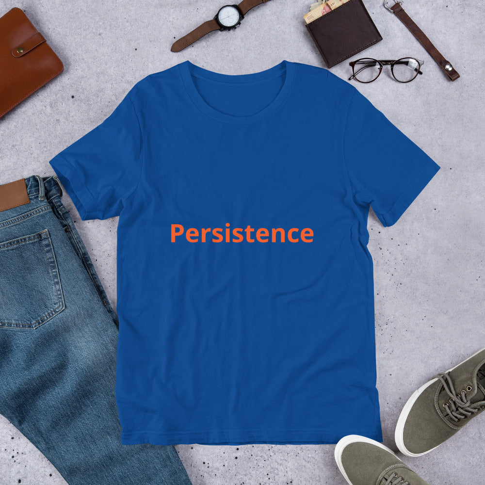 Short-Sleeve “Persistence” Unisex T-Shirt