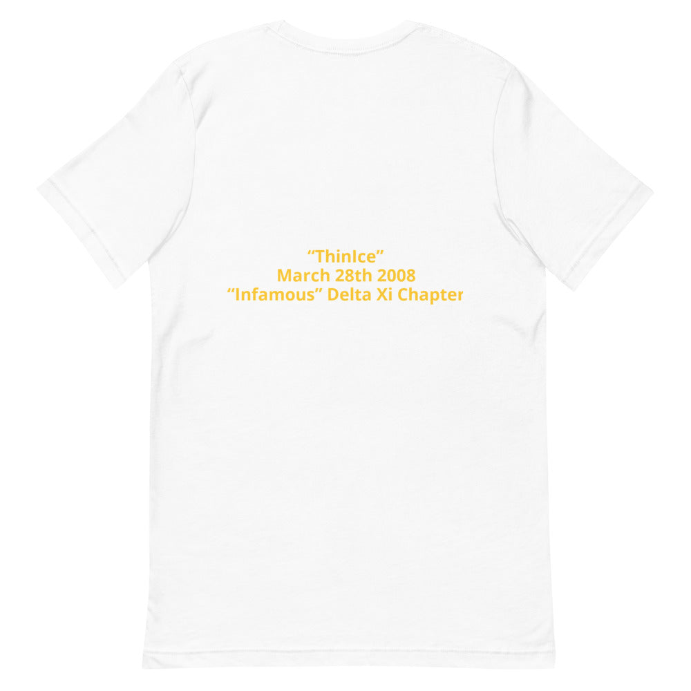 Short-Sleeve Unisex “ThinIce2008”T-Shirt