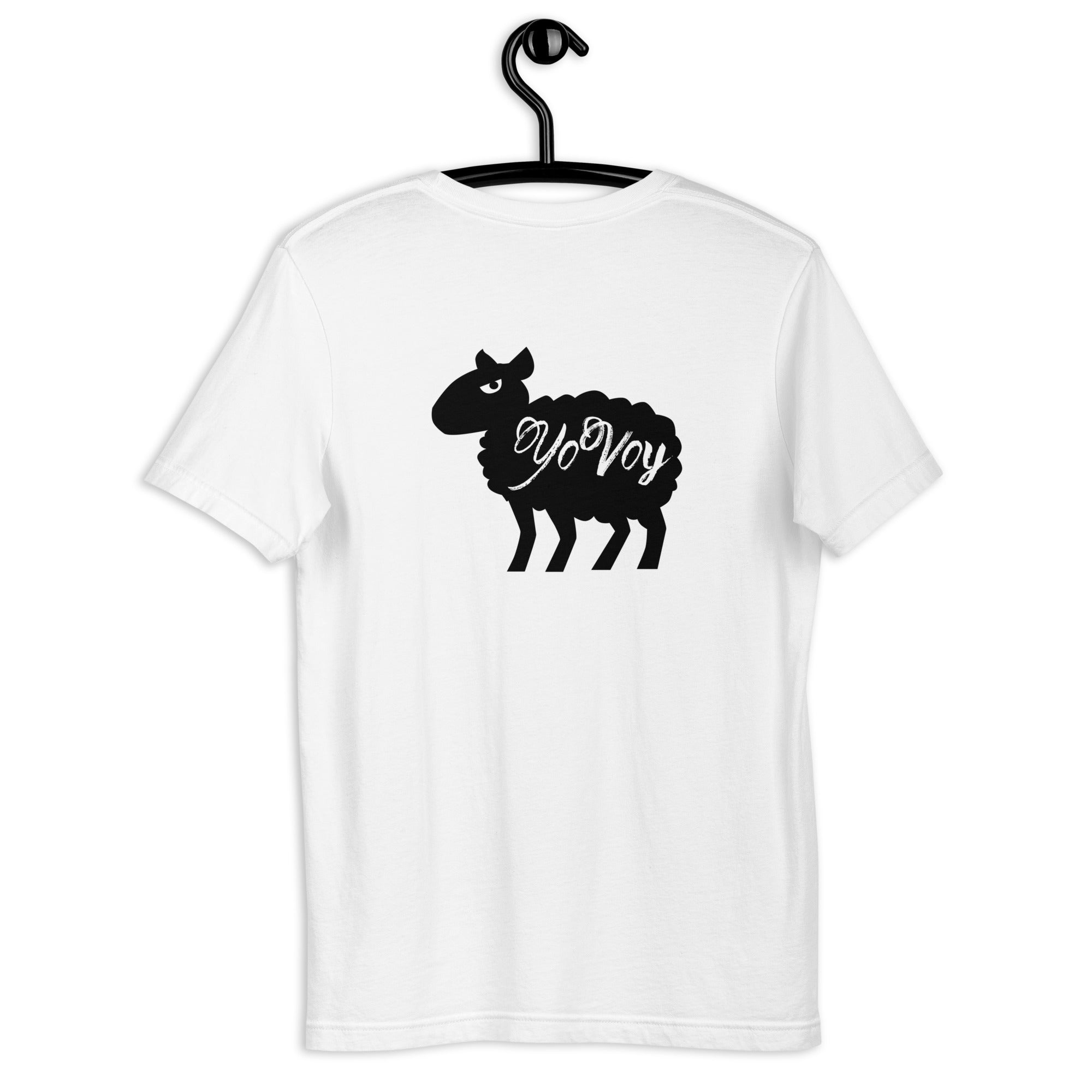 “IAMYOVOYSHEEP” Unisex t-shirt