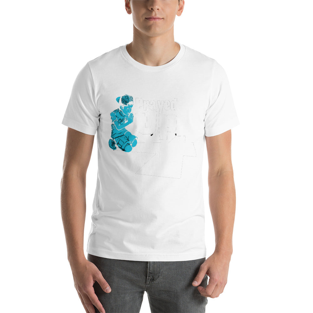 Short-Sleeve Unisex “No Back Prayed Up Boy” T-Shirt