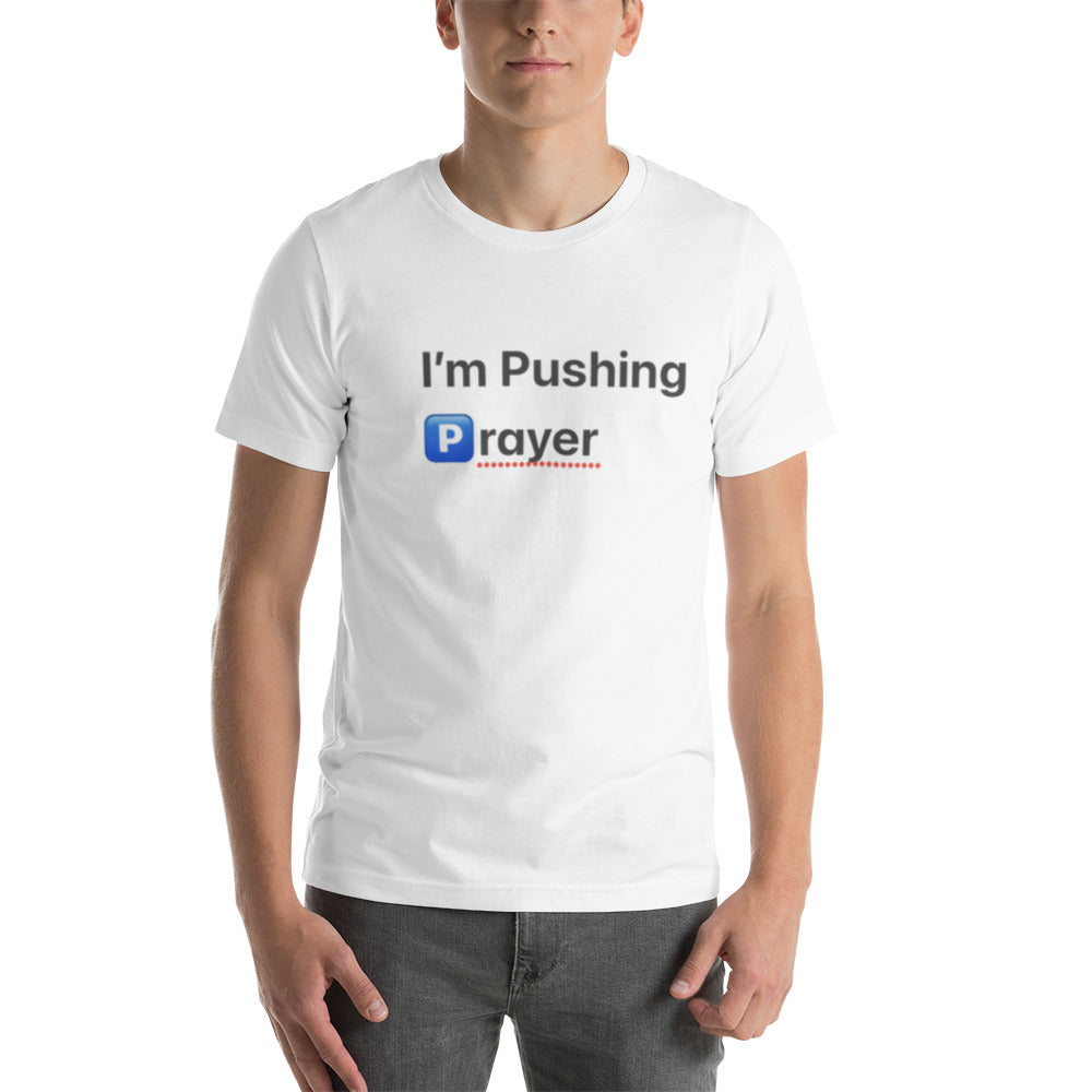 Short-sleeve “Pushing Prayer”t-shirt