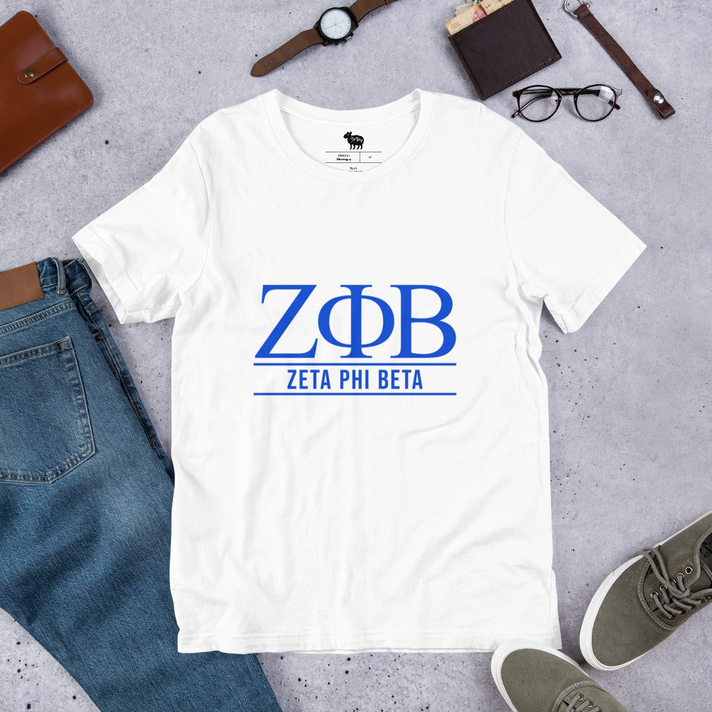 “Zeta Phi Beta” t-shirt