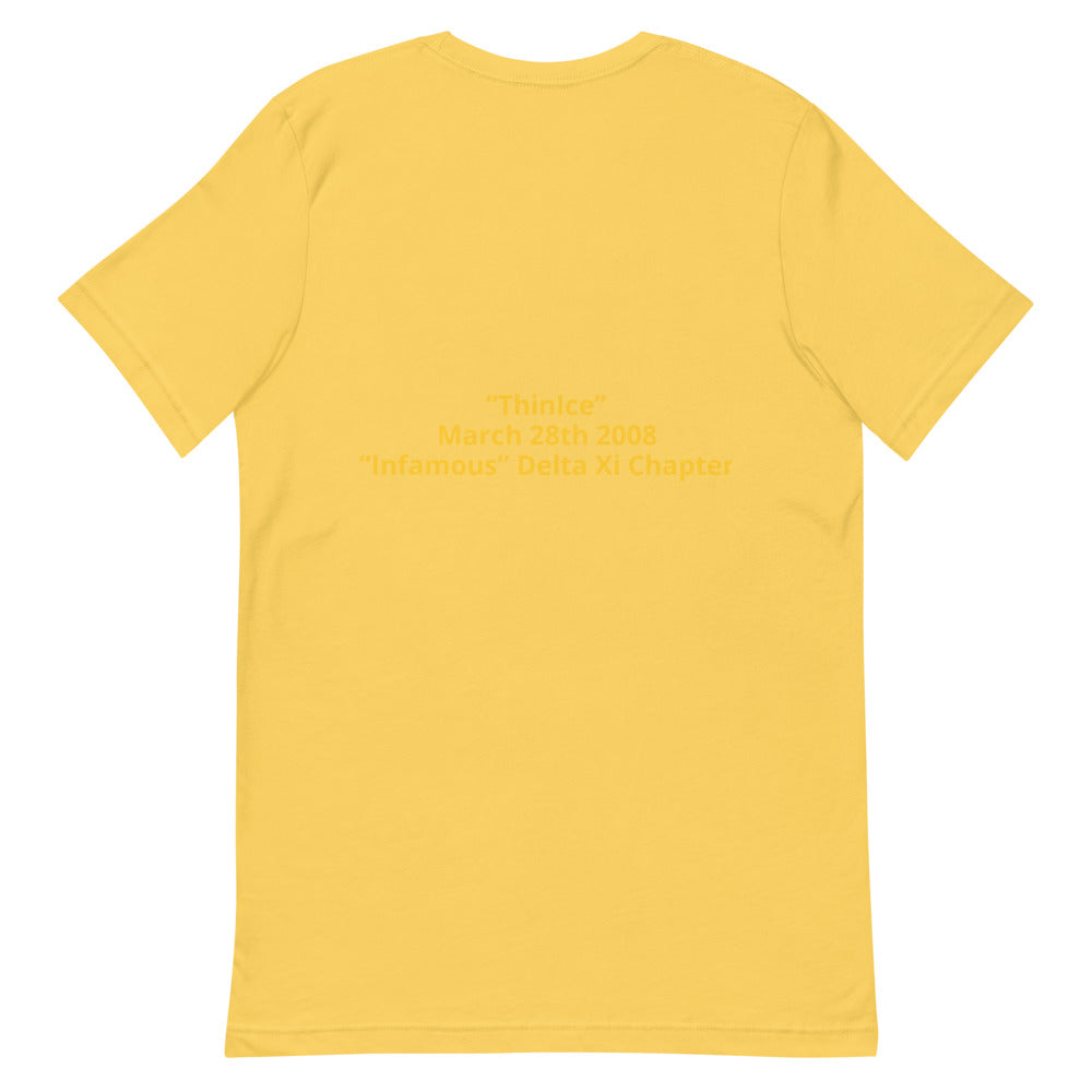 Short-Sleeve Unisex “ThinIce2008”T-Shirt