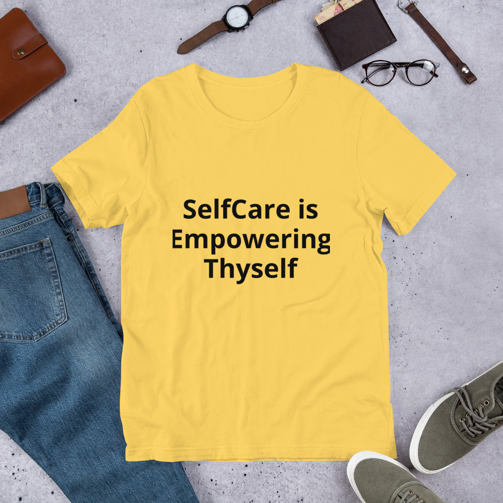 Short-Sleeve “Self Care” Unisex T-Shirt