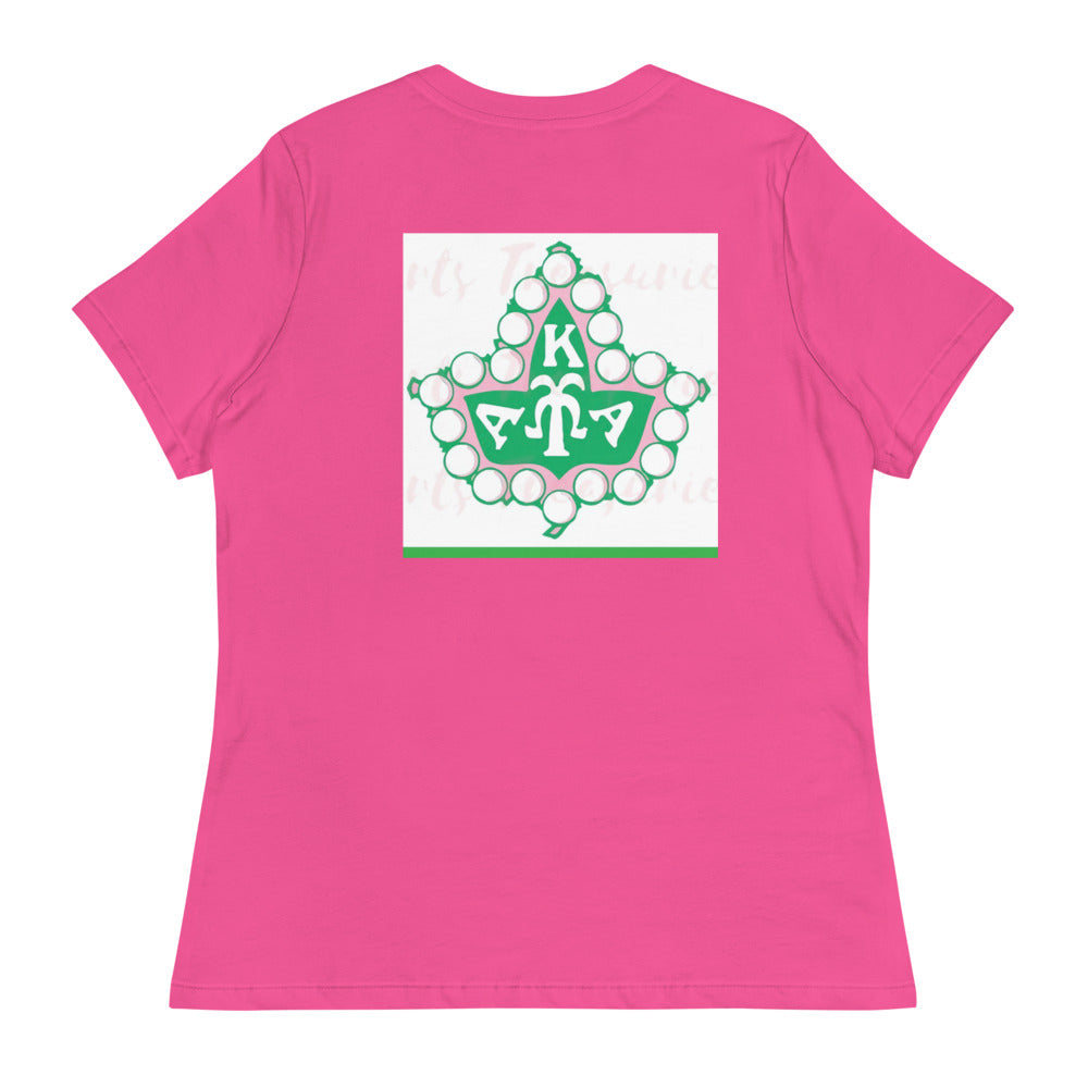 “Alpha Kappa Alpha” Relaxed T-Shirt
