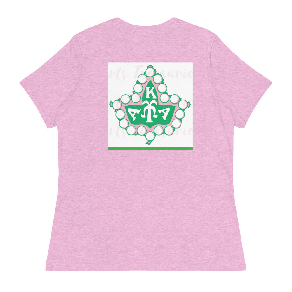 “Alpha Kappa Alpha” Relaxed T-Shirt