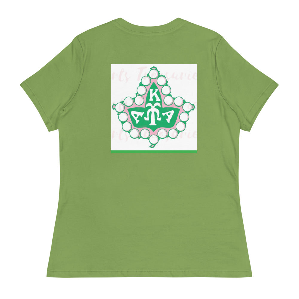 “Alpha Kappa Alpha” Relaxed T-Shirt