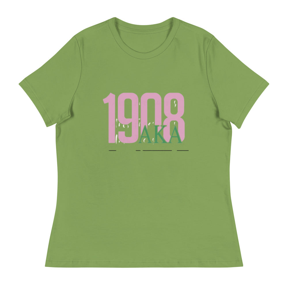 “Alpha Kappa Alpha” Relaxed T-Shirt
