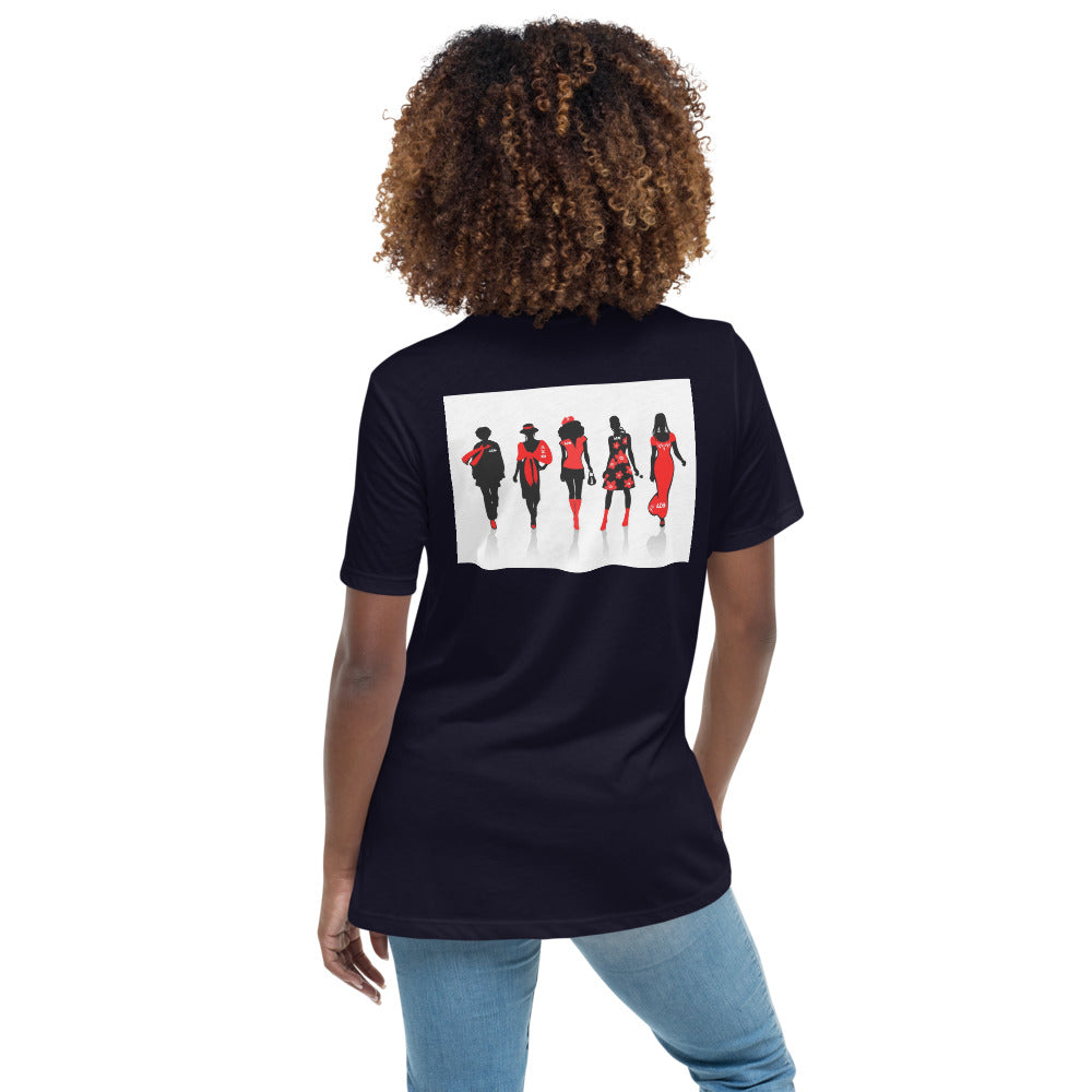 “Delta Sigma Theta”  Relaxed T-Shirt