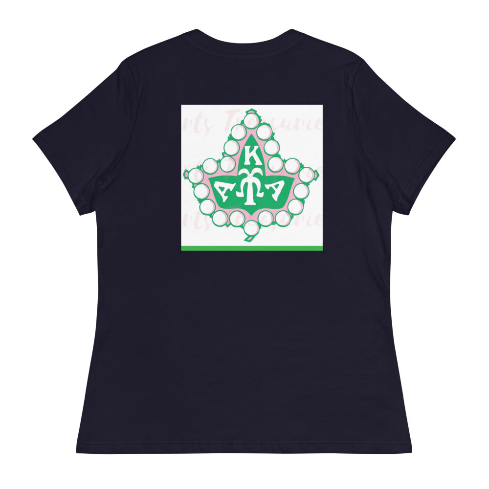 “Alpha Kappa Alpha” Relaxed T-Shirt