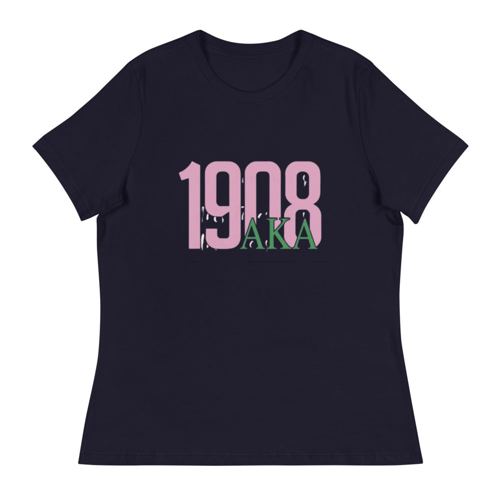 “Alpha Kappa Alpha” Relaxed T-Shirt