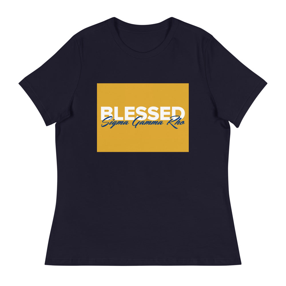 “Sigma Gamma Rho” Relaxed T-Shirt