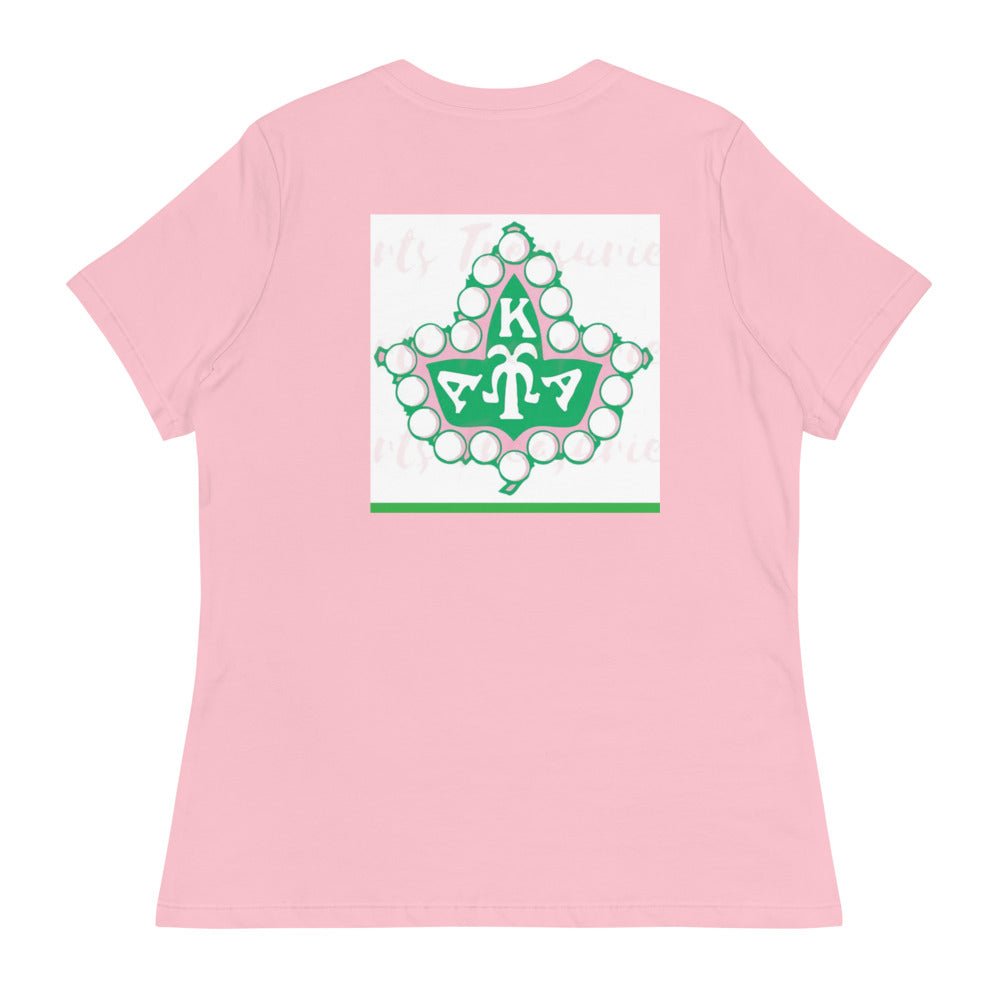 “Alpha Kappa Alpha” Relaxed T-Shirt
