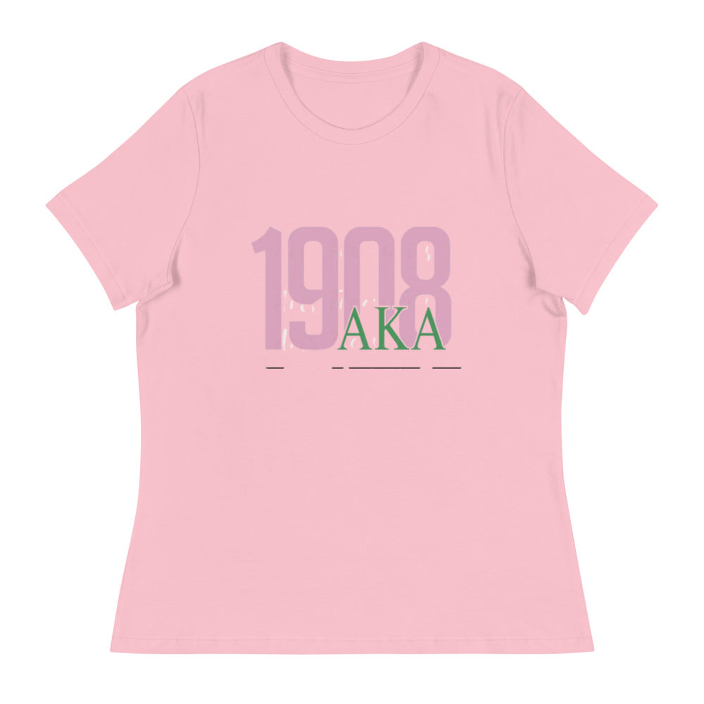“Alpha Kappa Alpha” Relaxed T-Shirt