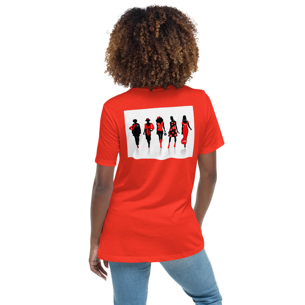 “Delta Sigma Theta”  Relaxed T-Shirt